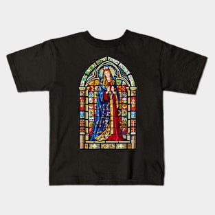 Bologna Stained Glass Church Window Kids T-Shirt